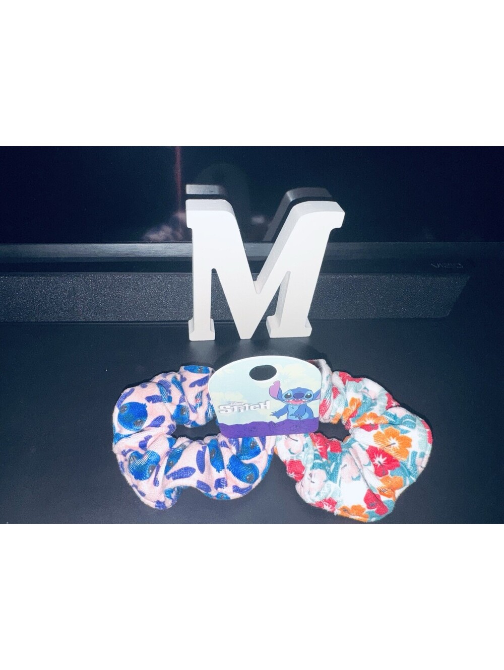 Disney Stitch Scrunchies 2 Scrunchies Per Pack NEW